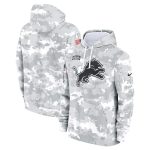 Detroit Lions 2024 Arctic Camo Salute To Service Club Fleece Pullover Hoodie