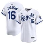 Kansas City Royals #16 Bo Jackson White 2024 Home Limited Stitched Jersey