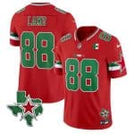Dallas Cowboys #88 CeeDee Lamb Red 2024 F.U.S.E. Mexico Vapor Untouchable Limited Stitched Jersey