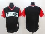 Arizona Diamondbacks Majestic Black Red 2018 Players' Weekend Authentic Team Stitched Jersey