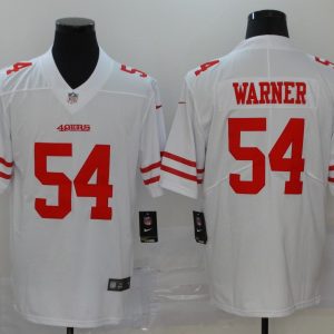 San Francisco 49ers #54 Fred Warner White Vapor Untouchable Limited Stitched Jersey