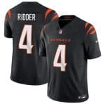 Cincinnati Bengals #4 Desmond Ridder Black 2025 F.U.S.E. Vapor Untouchable Limited Football Stitched Jersey