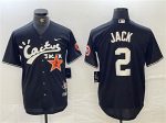 Houston Astros #2 Alex Bregman Black Cactus Jack Vapor Premier Limited Stitched Jersey