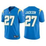 Los Angeles Chargers #27 J.C. Jackson Blue Vapor Untouchable Limited Stitched Jersey
