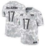 Washington Commanders #17 Terry McLaurin Arctic Camo 2024 F.U.S.E. Salute To Service Limited Stitched Jersey