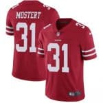 San Francisco 49ers #31 Raheem Mostert Red Vapor Untouchable Limited Stitched Jersey