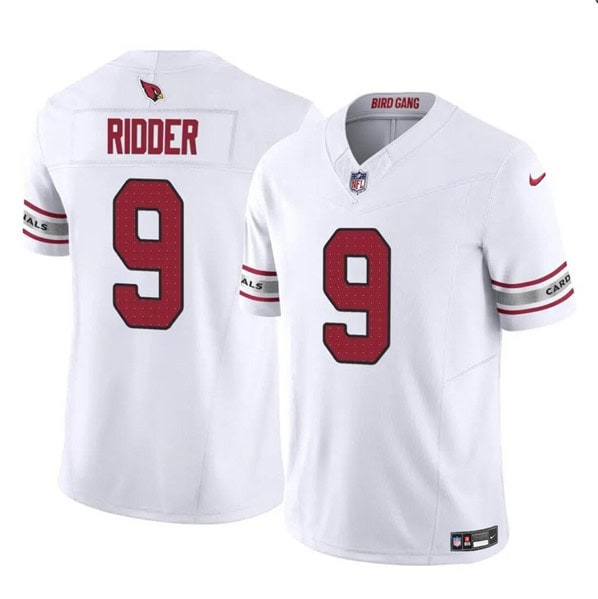 Arizona Cardinals #9 Desmond Ridder White 2024 F.U.S.E. Vapor Untouchable Limited Stitched Jersey