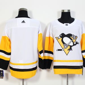 Pittsburgh Penguins White Stitched Adidas Jersey