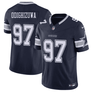 Dallas Cowboys #97 Osa Odighizuwa Navy 2025 F.U.S.E Vapor Untouchable Limited Football Stitched Jersey