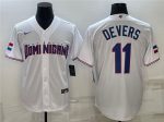 Dominican Republic Custom 2023 White World Classic Stitched Jersey