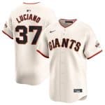San Francisco Giants #37 Marco Luciano Cream Cool Base Stitched Jersey