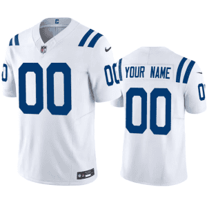 Indianapolis Colts Custom White 2023 F.U.S.E Vapor Untouchable Stitched Jersey