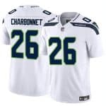Seattle Seahawks #26 Zach Charbonnet White 2024 F.U.S.E. Vapor Limited Stitched Jersey