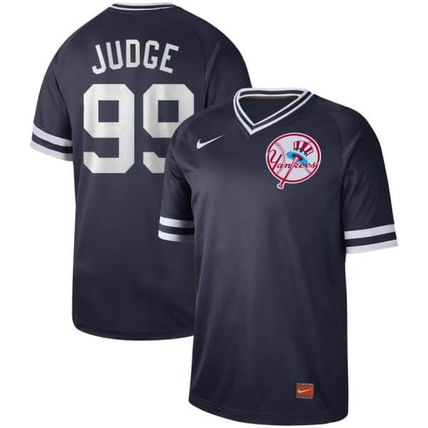 New York Yankees #99 Aaron Judge Navy Cooperstown Legend Collection Stitched Jersey
