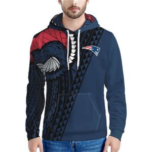 New England Patriots Navy Hoodie