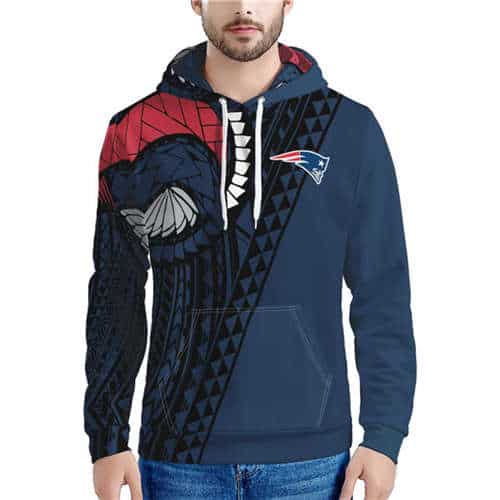 New England Patriots Navy Hoodie