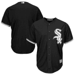 Chicago White Sox Black Cool Base Stitched Jersey