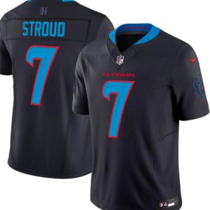 Houston Texans #7 C.J. Stroud Black 2024 Vapor F.U.S.E. Limited Stitched Jersey