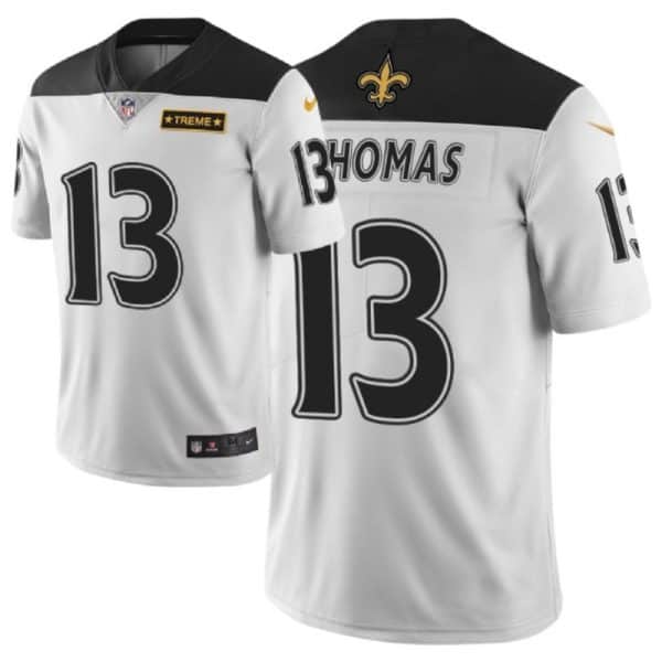 New Orleans Saints #13 Michael Thomas White 2019 City Edition Limited Stitched Jersey