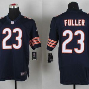 Bears #23 Kyle Fuller Navy Blue Team Color Stitched Limited Nike Jersey