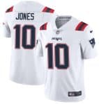 New England Patriots #10 Mac Jones White 2021 Vapor Untouchable Limited Stitched Jersey