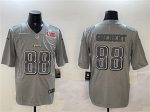 Philadelphia Eagles #88 Dallas Goedert Gray 2025 Super Bowl LIX Patch Atmosphere Fashion Vapor Untouchable Limited Stitched Jersey