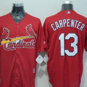 Cardinals #13 Matt Carpenter Red New Cool Base Stitched Jersey