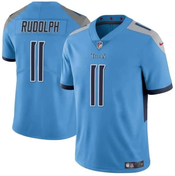 Tennessee Titans #11 Mason Rudolph Blue Vapor Limited Stitched Jersey