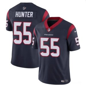 Houston Texans #55 Danielle Hunter Navy Vapor Untouchable Limited Stitched Jersey