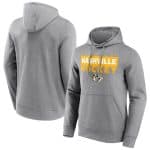 Nashville Predators Grey Gain Ground Hoodie