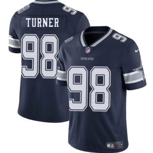 Dallas Cowboys #98 Payton Turner Navy 2025 Vapor Untouchable Limited Stitched Jersey