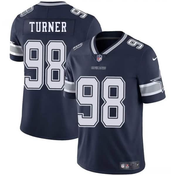 Dallas Cowboys #98 Payton Turner Navy 2025 Vapor Untouchable Limited Stitched Jersey