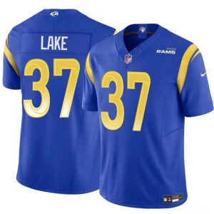 Los Angeles Rams #37 Quentin Lake Blue 2025 F.U.S.E. Vapor Untouchable Stitched Jersey