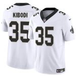 New Orleans Saints #35 Jacob Kibodi White F.U.S.E. Vapor Limited Stitched Jersey