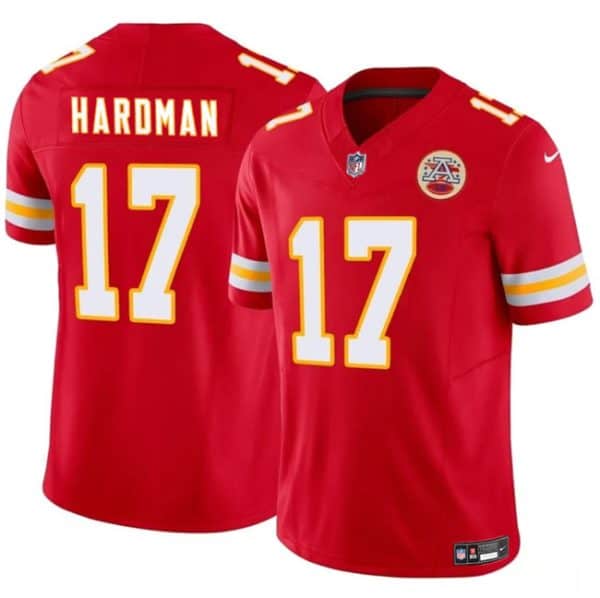 Kansas City Chiefs #17 Mecole Hardman Red 2024 F.U.S.E. Vapor Untouchable Limited Stitched Jersey