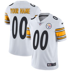 Pittsburgh Steelers ACTIVE PLAYER Custom White Vapor Untouchable Limited Stitched Jersey