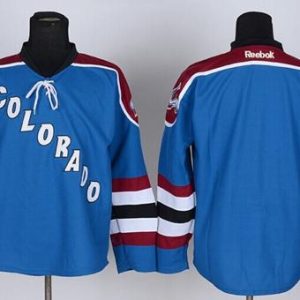 Avalanche Blank Blue Third Stitched Jersey
