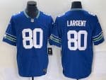 Seattle Seahawks #80 Steve Largent Royal 2023 F.U.S.E. Vapor Untouchable Limited Stitched Jersey