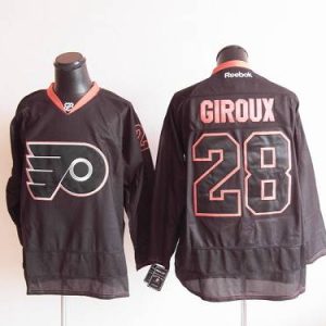 Flyers #28 Claude Giroux Black Ice Stitched Jersey