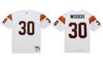 Cincinnati Bengals #30 Ickey Woods White 1988 Stitched Jersey