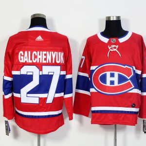 Montreal Canadiens #27 Alex Galchenyuk Red Stitched Adidas Jersey