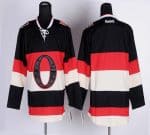 Senators Blank Black Third Stitched Jersey