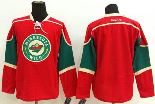Wild Blank Stitched Red Jersey