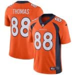 Denver Broncos #88 Demaryius Thomas Orange Vapor Untouchable Limited Stitched Jersey