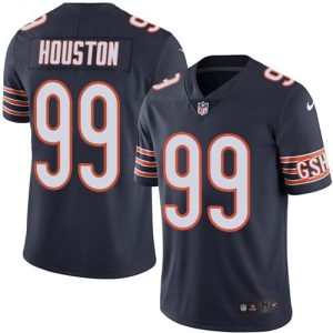 Bears #99 Lamarr Houston Navy Blue Stitched Limited Rush Nike Jersey