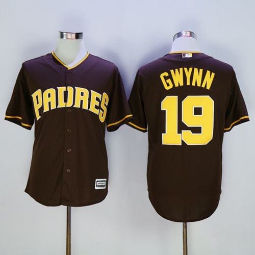 Padres #19 Tony Gwynn Coffee New Cool Base Stitched Jersey