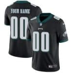 Eagles Customized Black Vapor Untouchable Limited Stitched Jersey
