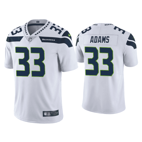 Seattle Seahawks #33 Jamal Adams White Vapor Untouchable Limited Stitched Jersey