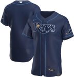 Tampa Bay Rays Blank Navy Flex Base Stitched Jersey