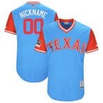 Texas Rangers 2018 Players' Weekend Flex Base Pick-A-Player Roster Jersey